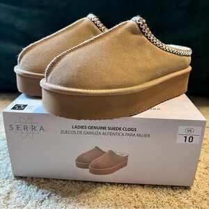 Serra Women's Brown Suede Mules